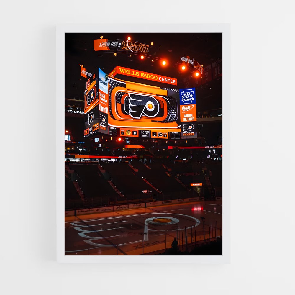 Poster Game On Flyers – affiche Hockey sur glace (vue 3)